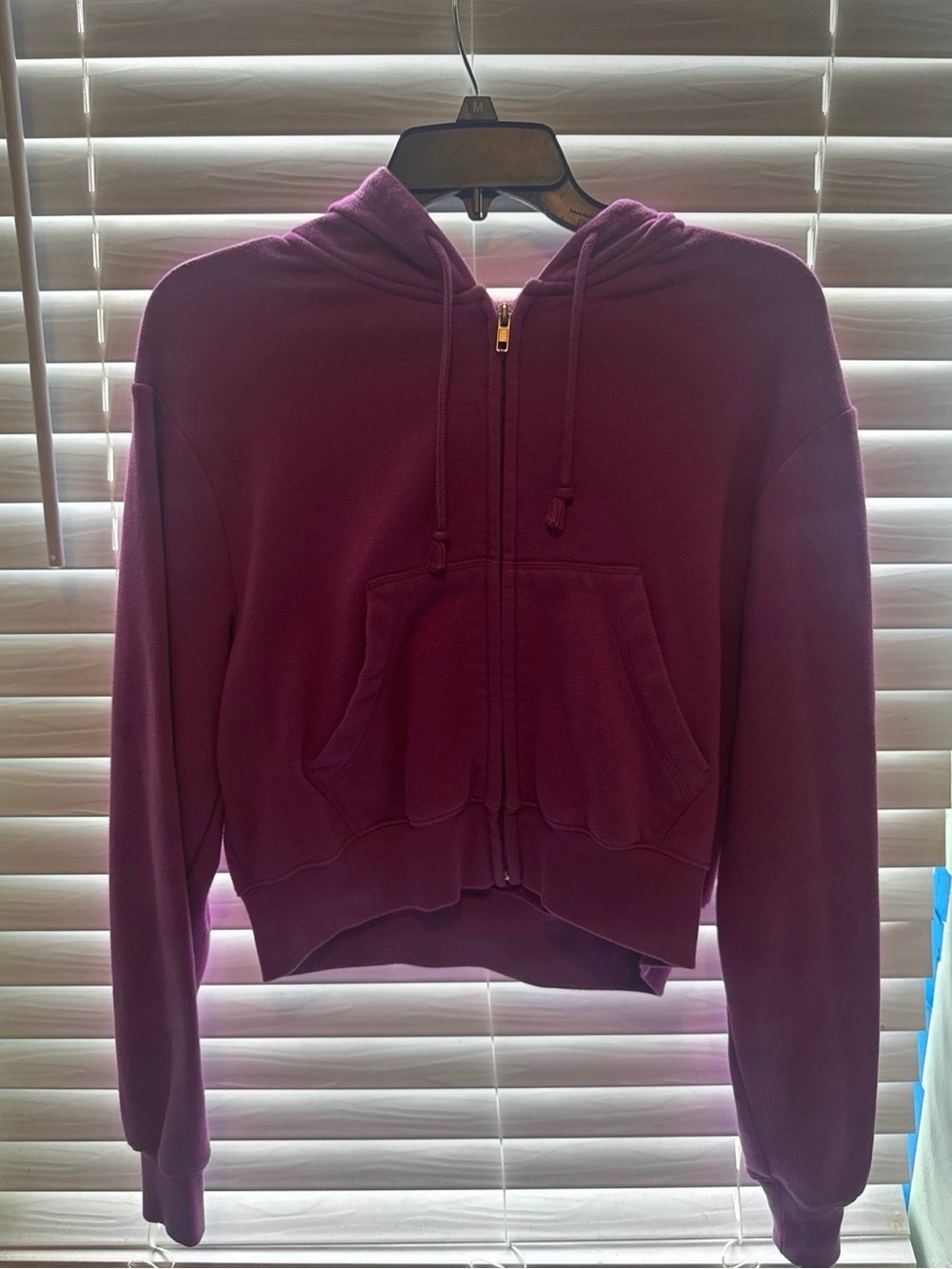 No Boundaries Plush Pullover Hoodie in Magenta